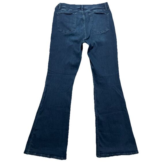 FRAME Women’s Size 34 Le High Flare Dark Wash Jeans LHF712 - Picture 10 of 11